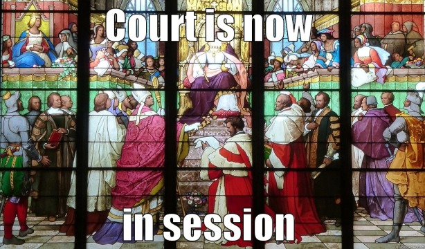 Court is now in session.